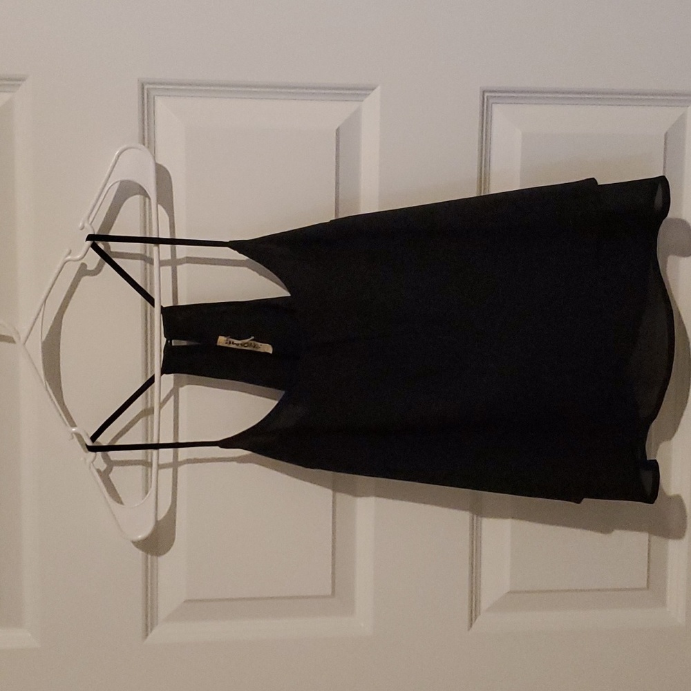 Sheer black tank